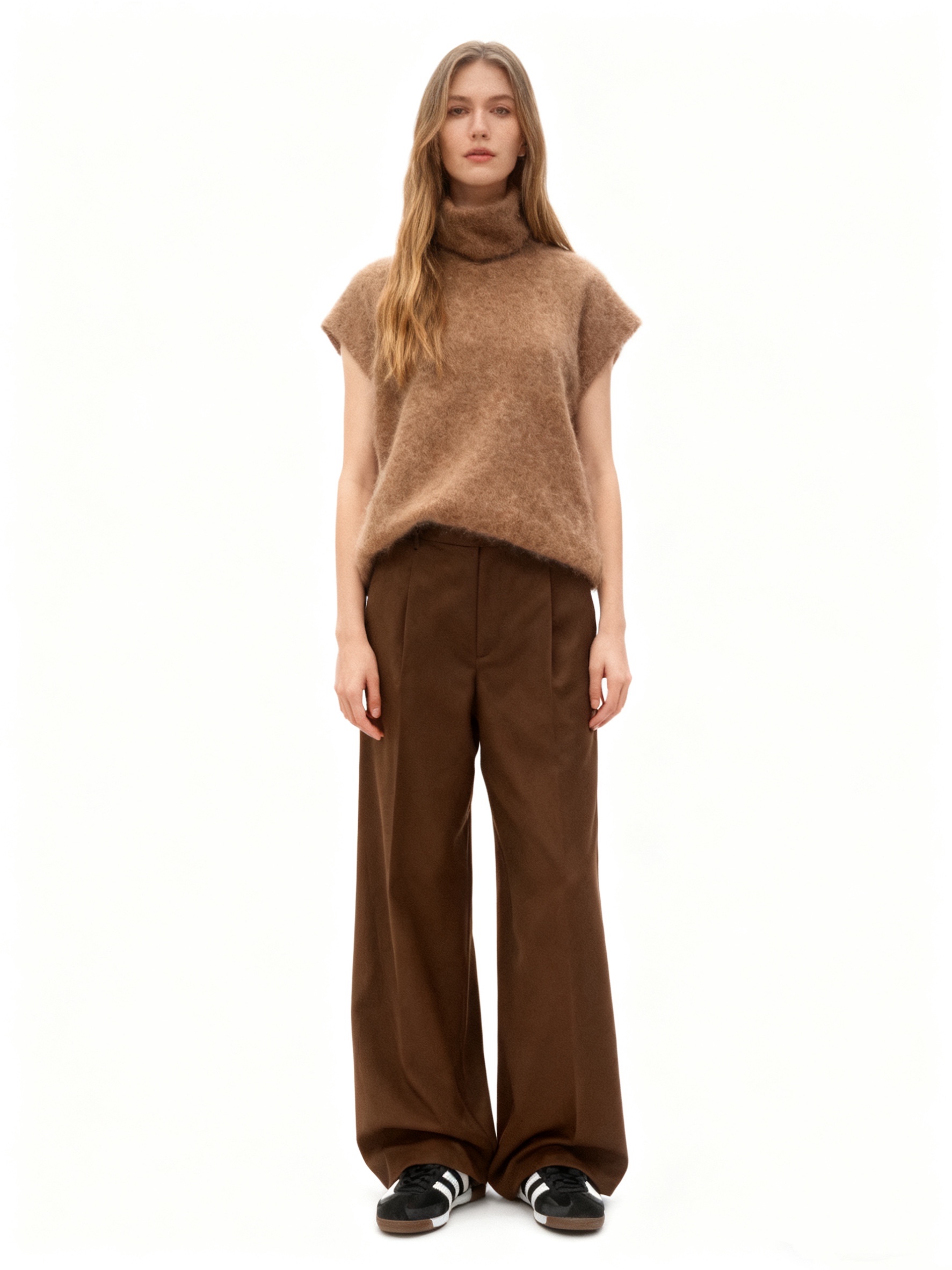 Sweter Oversize z Golfem