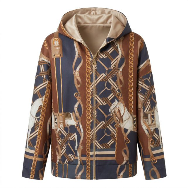 Bluza Z Kapturem Jeździecka