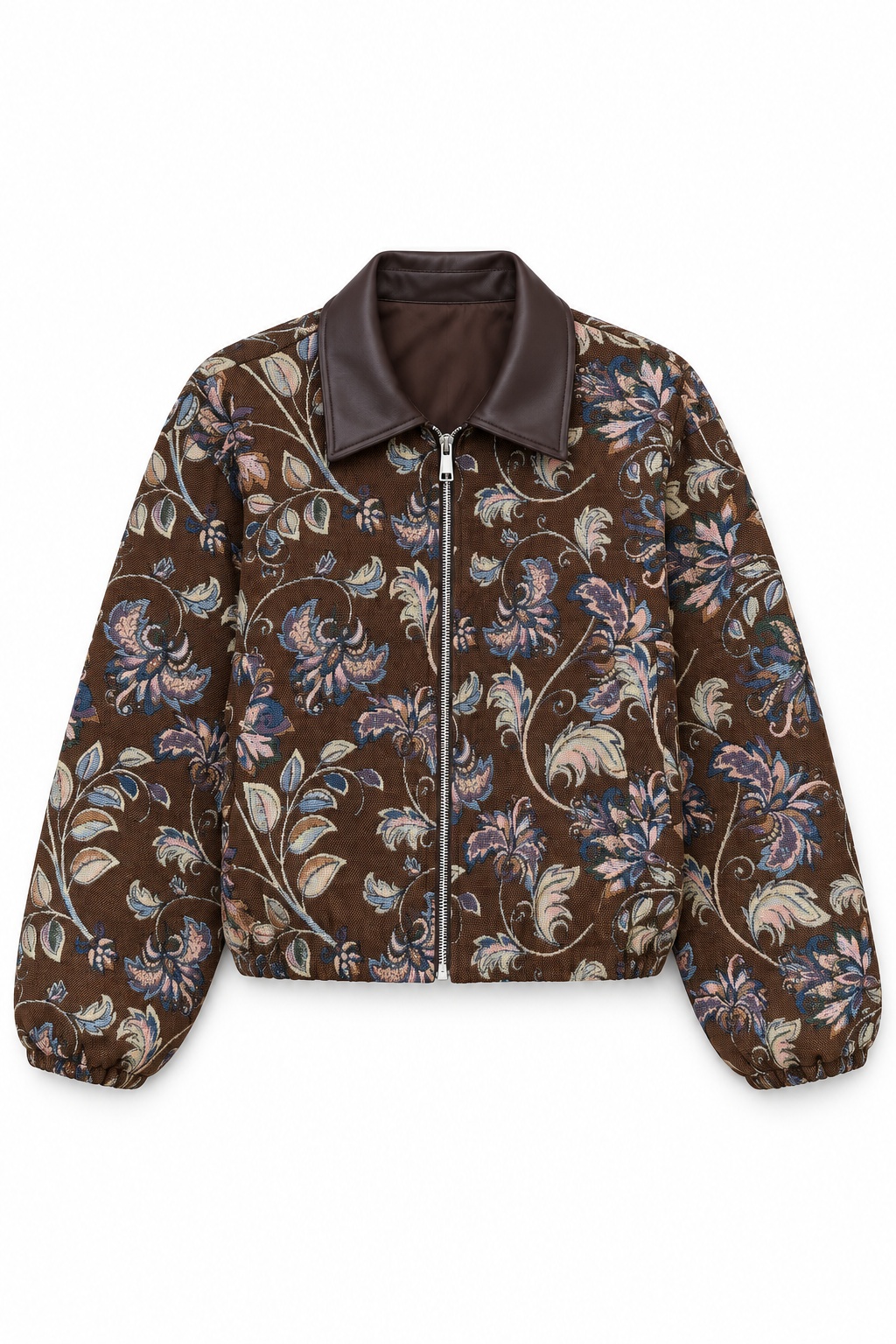 Kurtka Bomber Kwiatowa