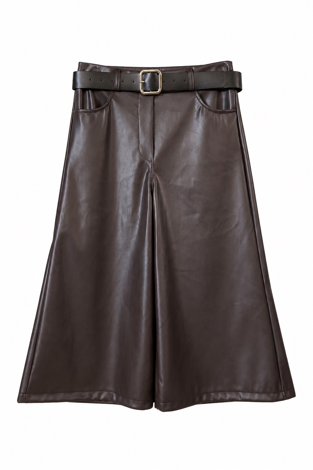 Spodnie Culotte Wysoki Stan