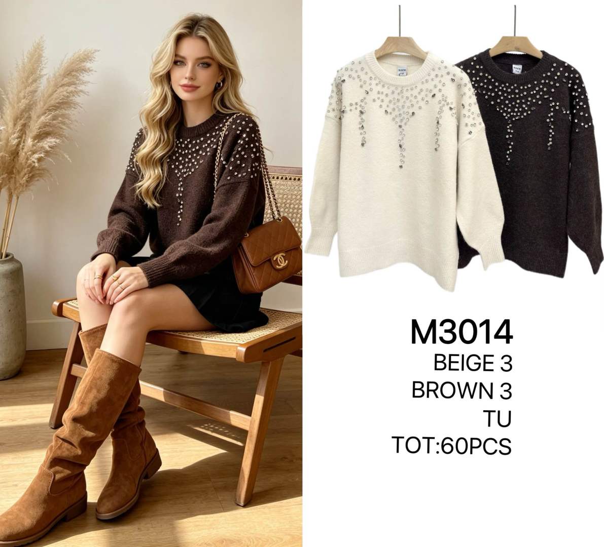 Sweter z Ćwiekami