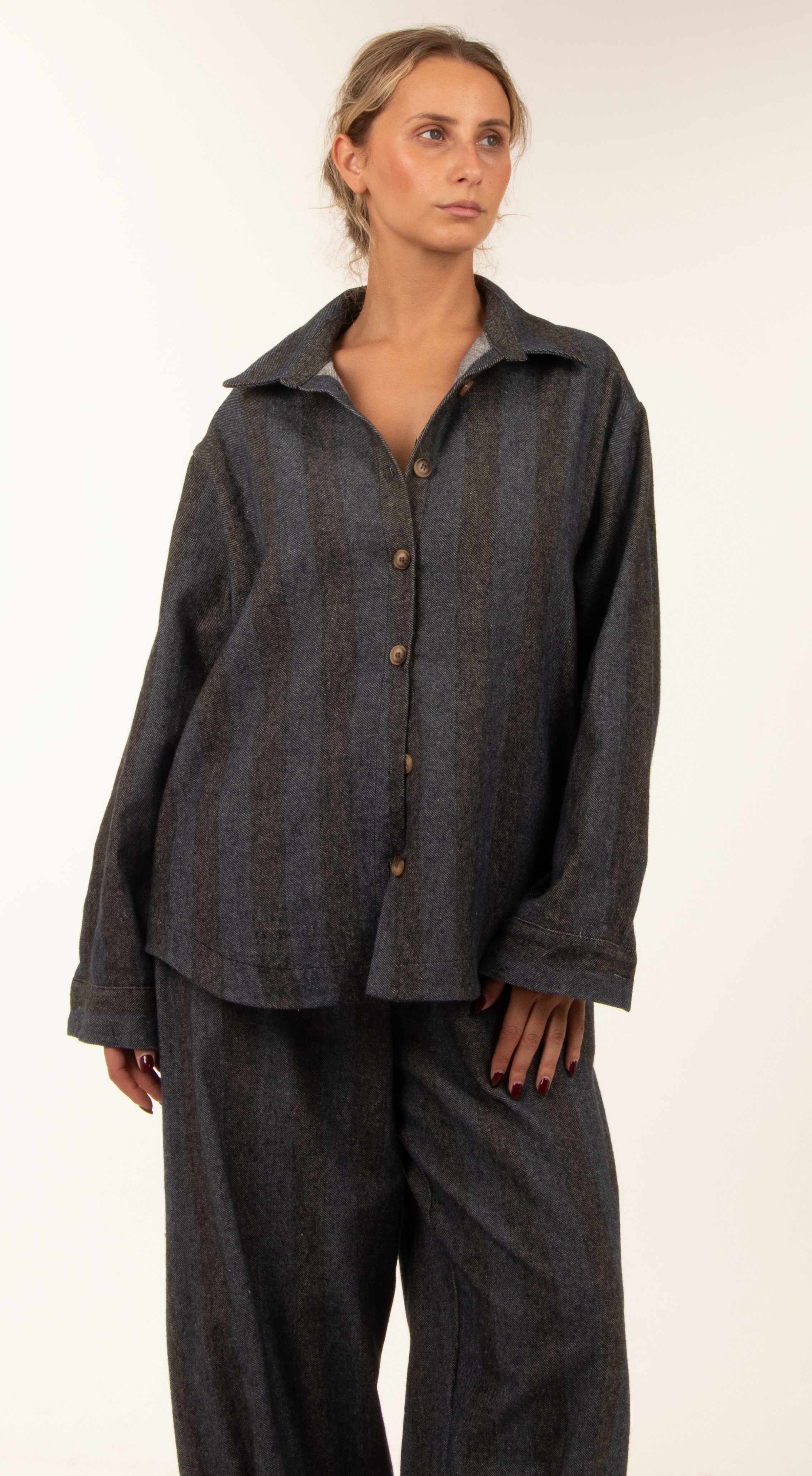 Koszula Oversize w Paski
