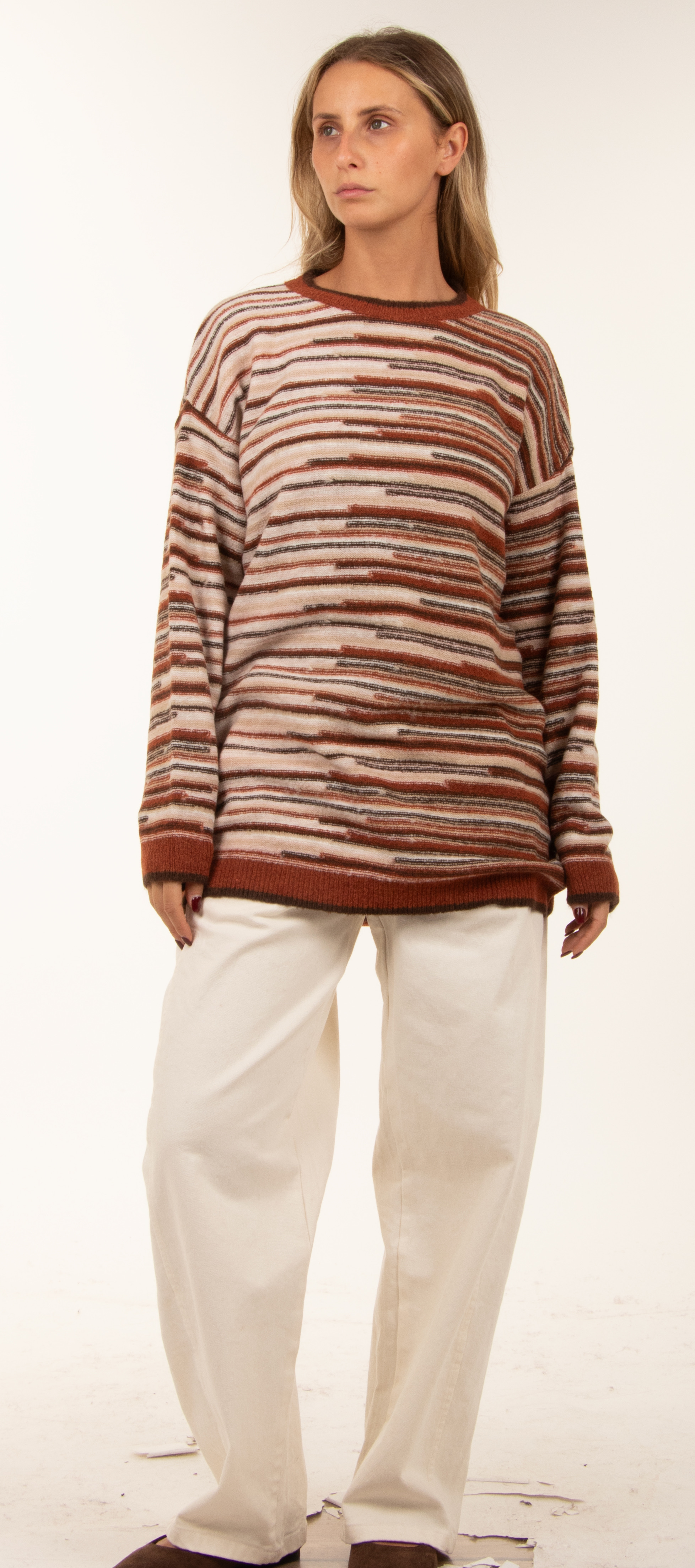Sweter Oversize Paski