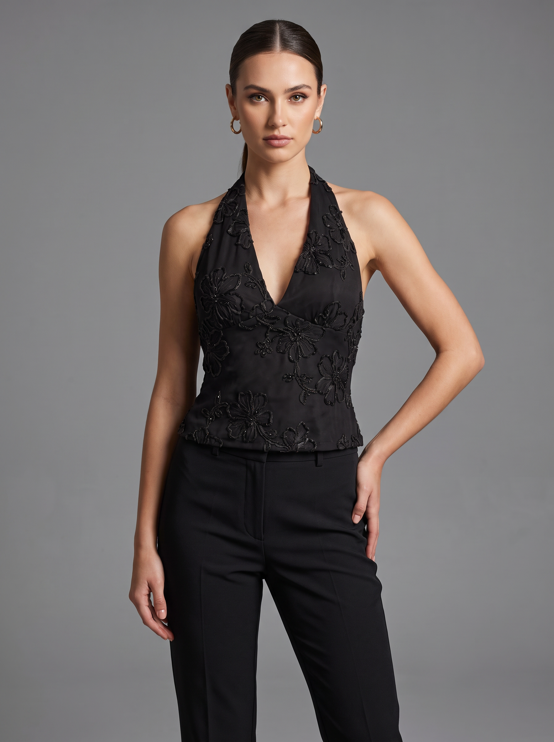 Top Halter Dopasowany