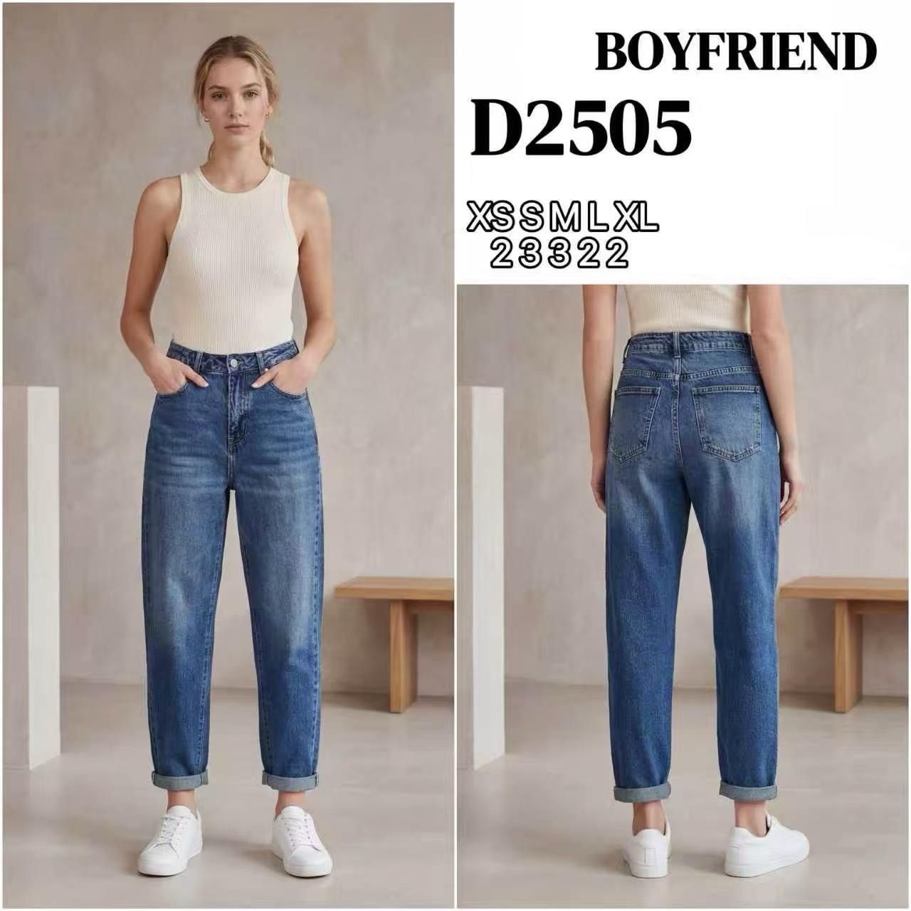Spodnie Jeans Boyfriend