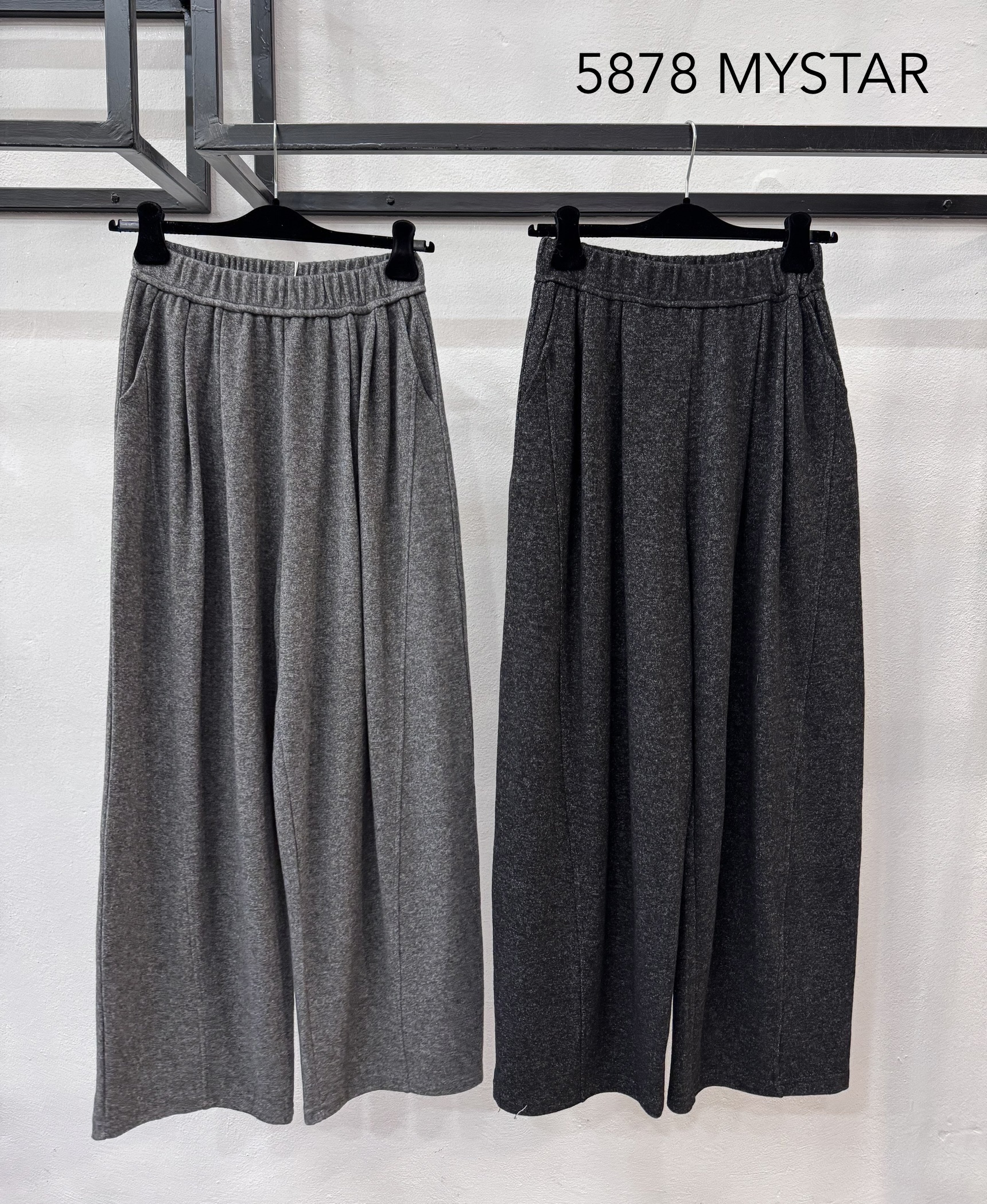 Spodnie Wide Leg z Plisami