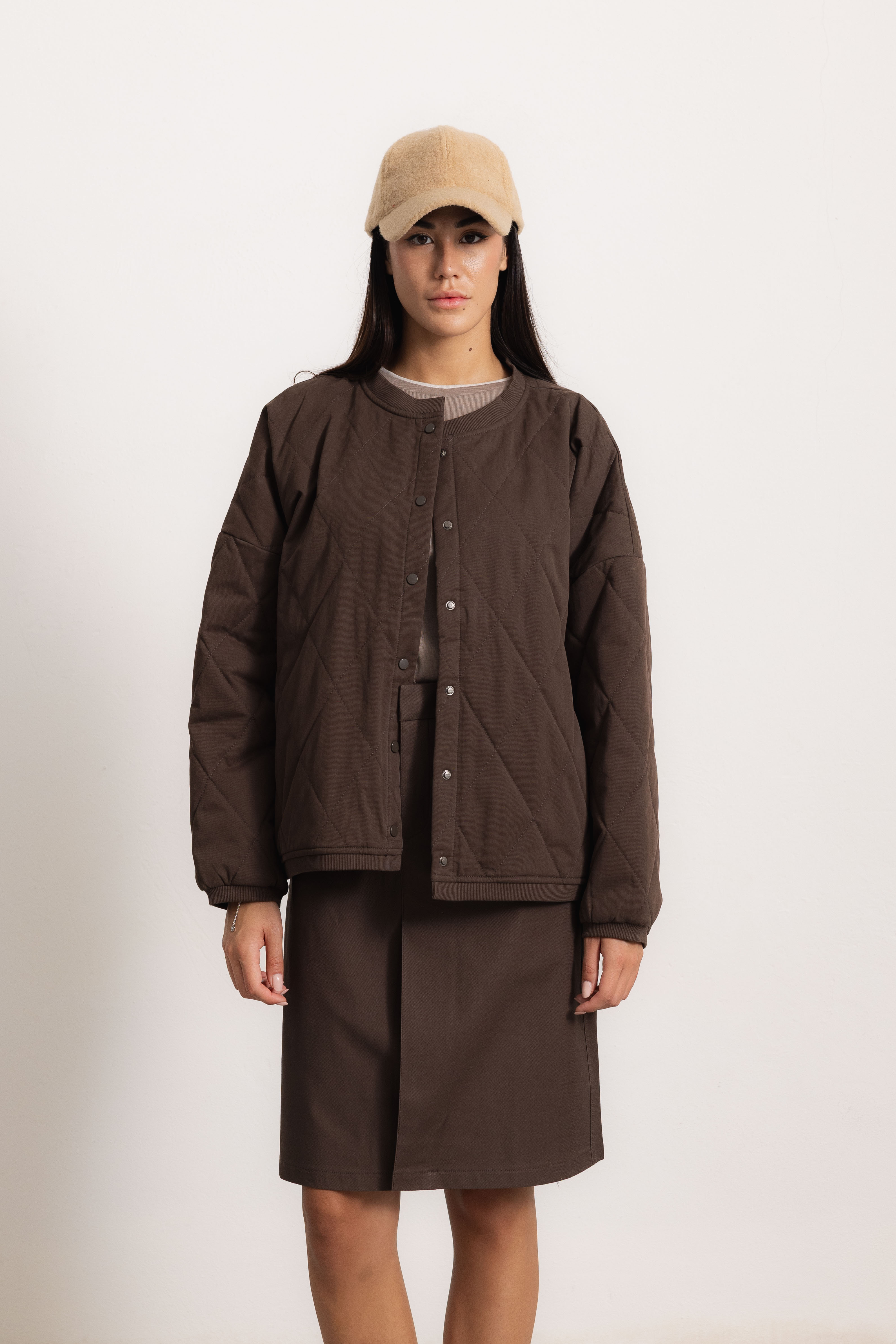 Kurtka Oversize Pikowana