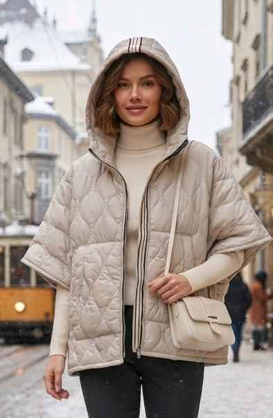 Kurtka Pikowana Oversize