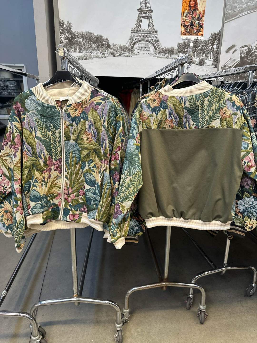 Kurtka Bomber Duży Wzór