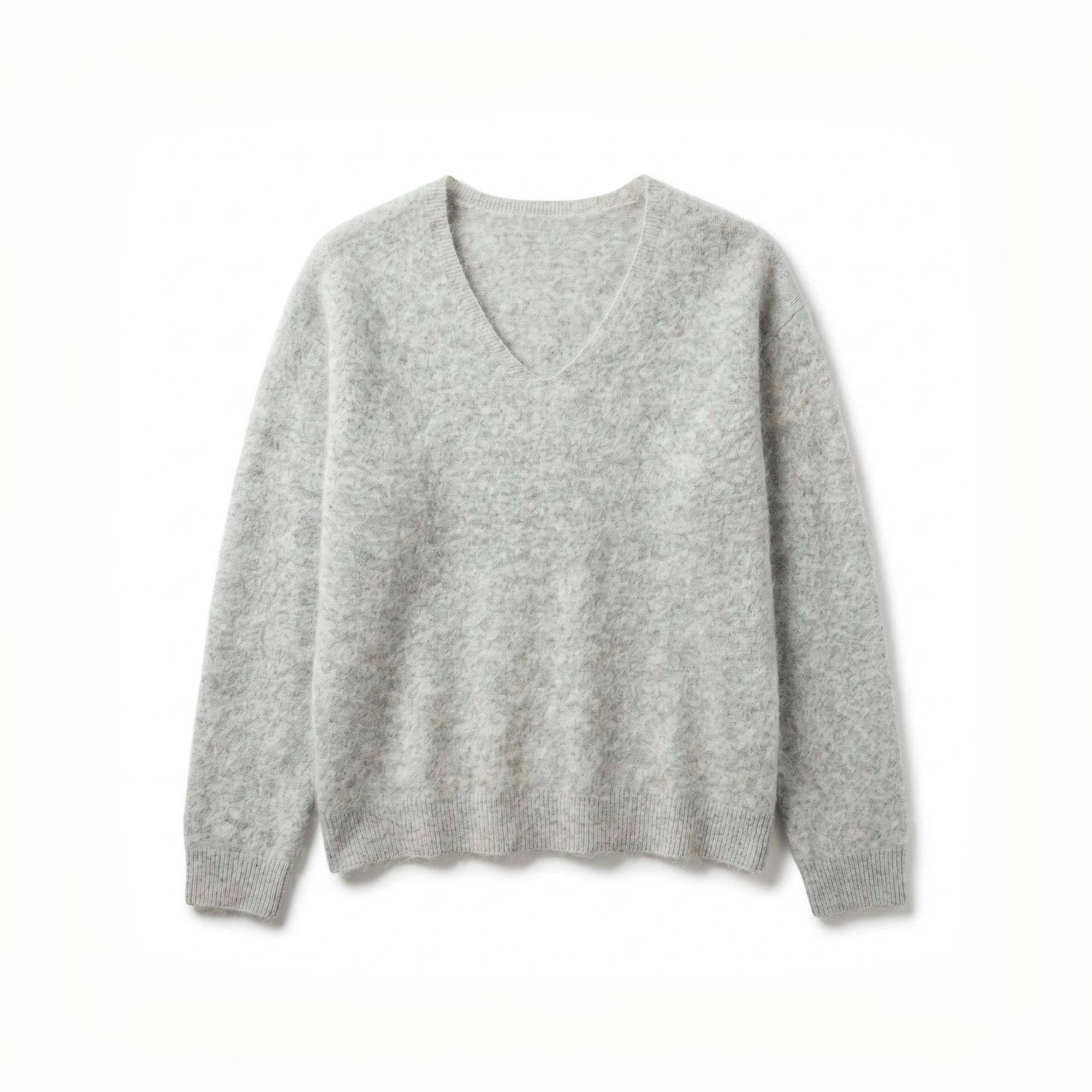 Sweter Regularny V-Neck