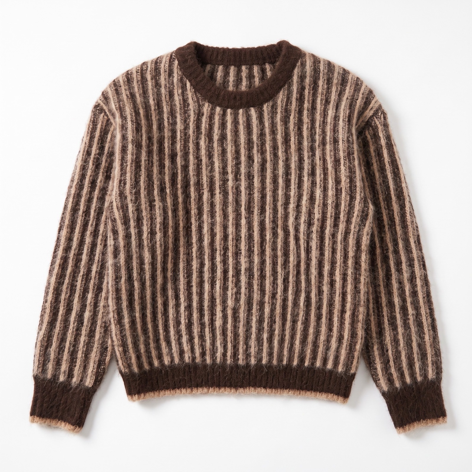 Sweter z Pionowymi Paskami