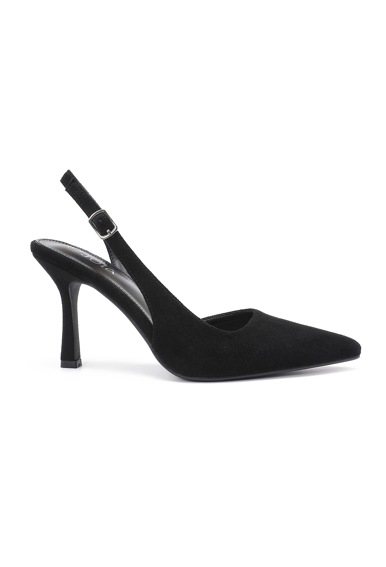 Szpilki Zamszowe Slingback