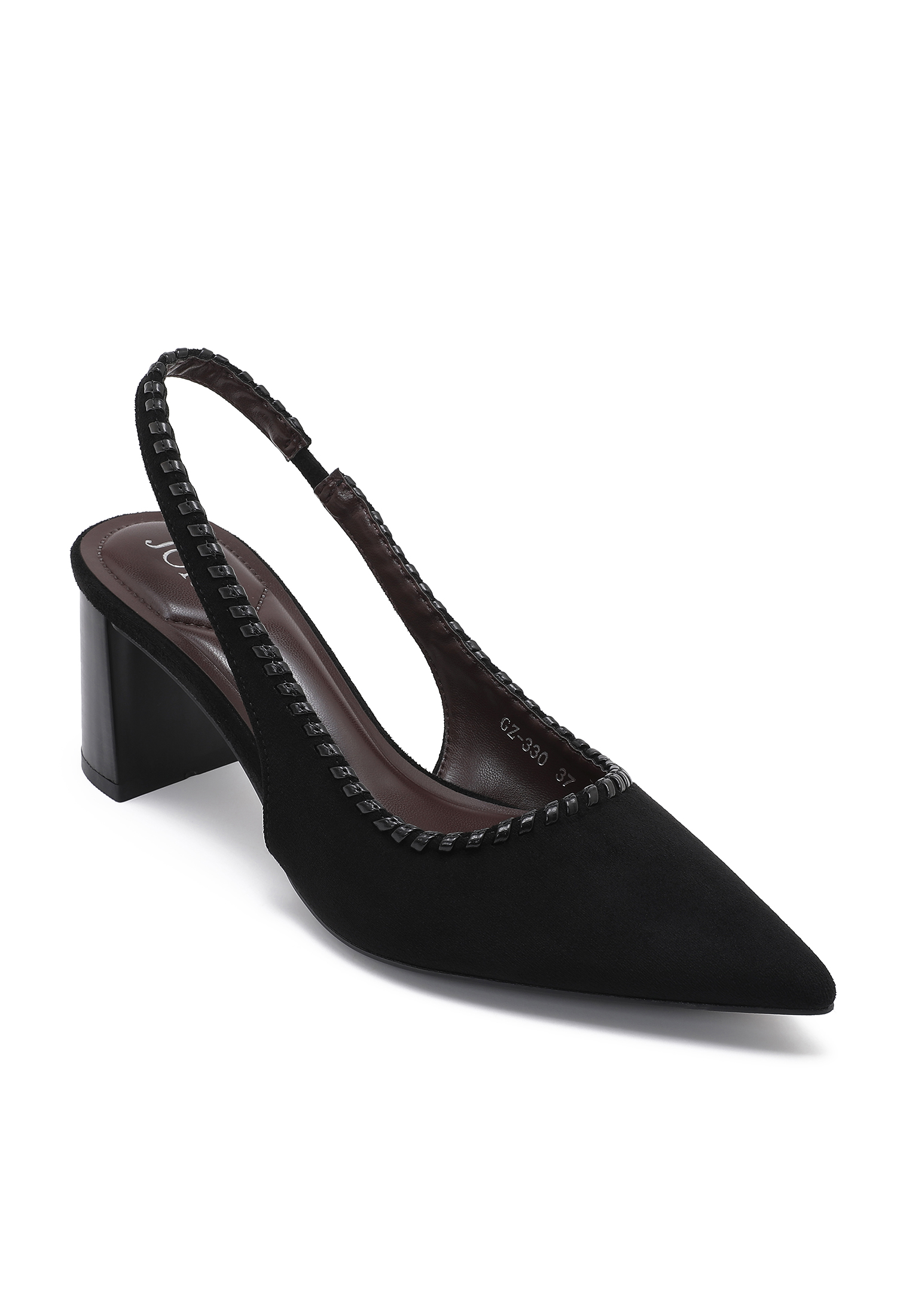 Czółenka Slingback ze Słupek