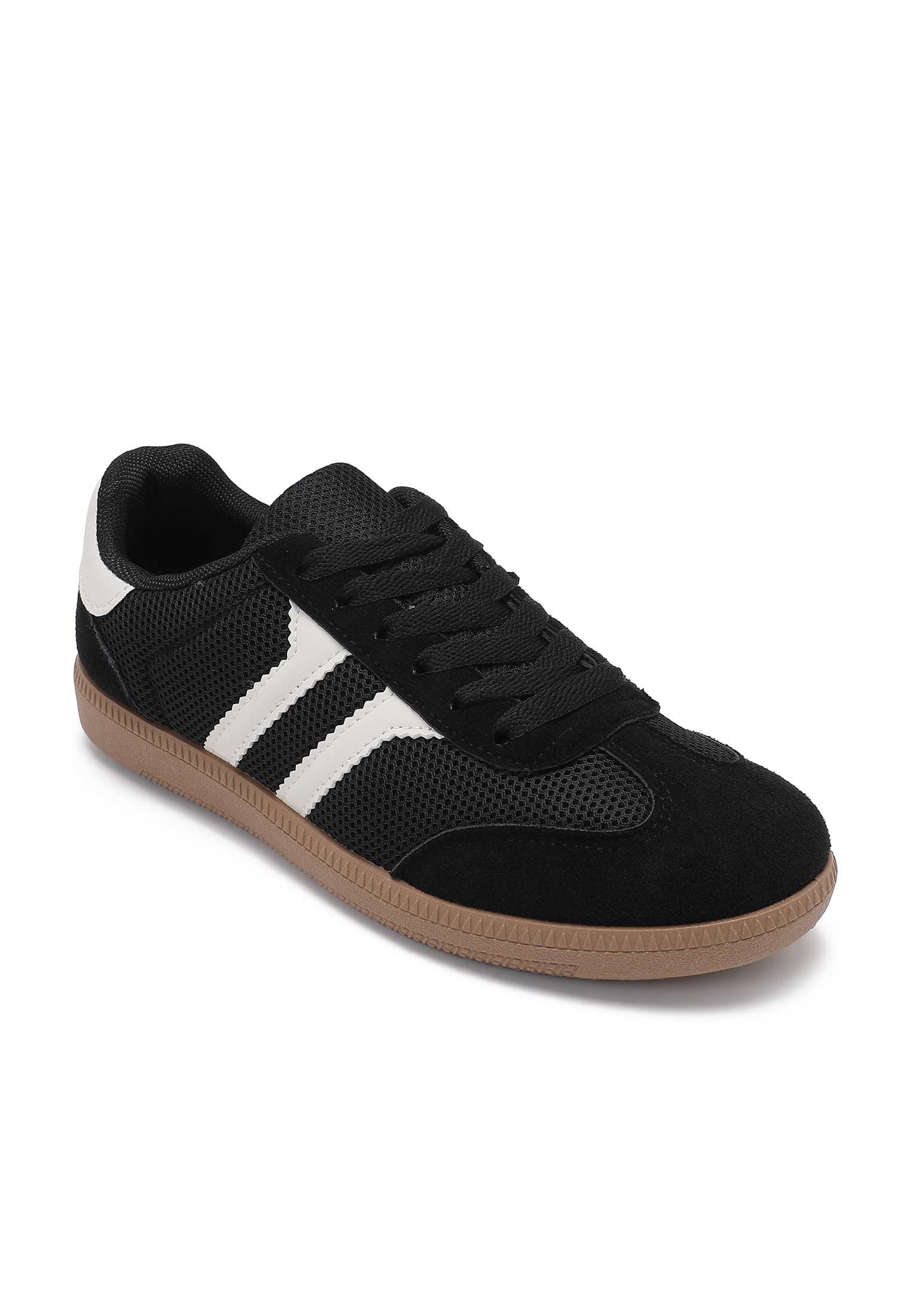Sneakersy Color-Block Z Siatką