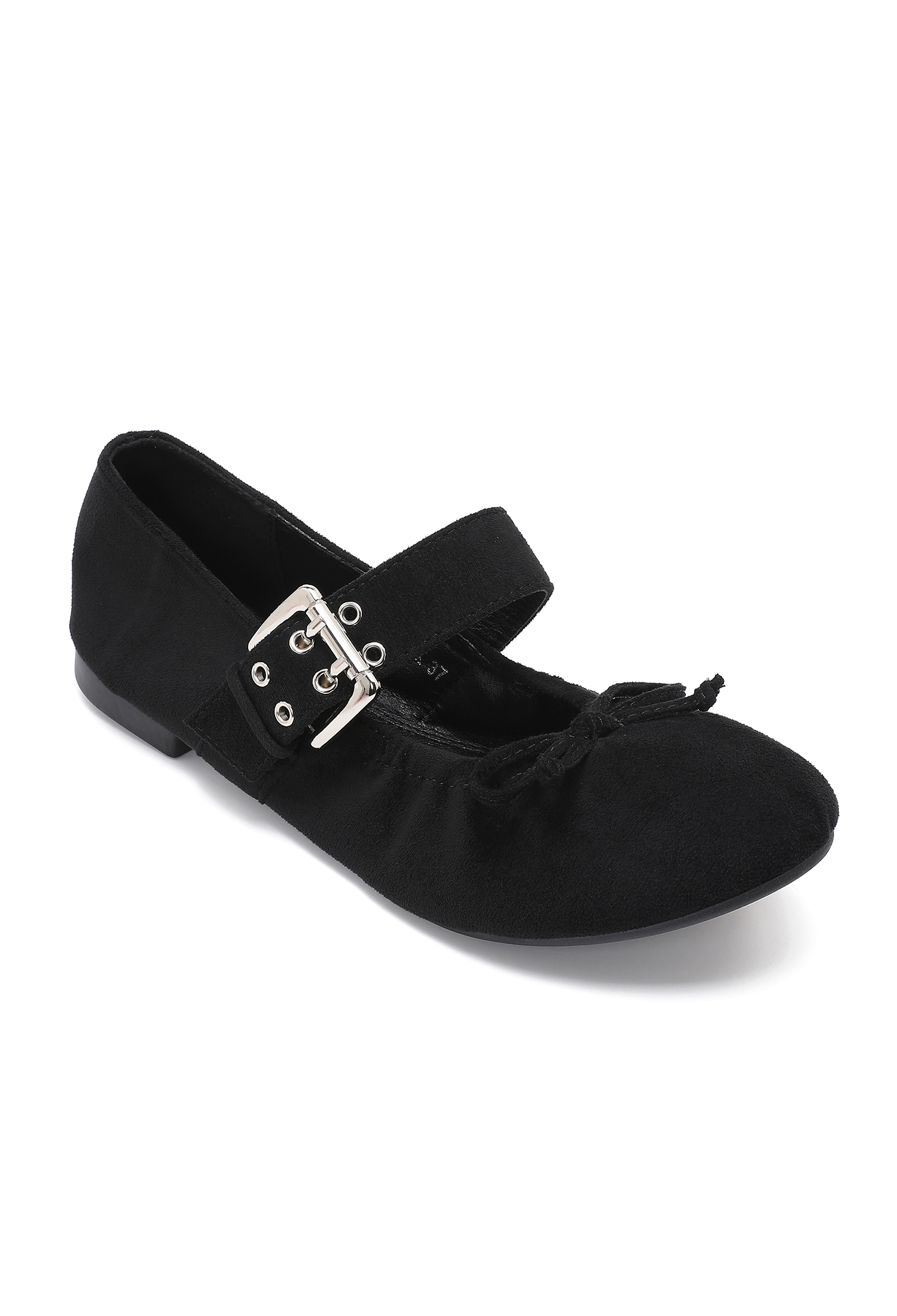 Baleriny Mary Jane z Kokardką