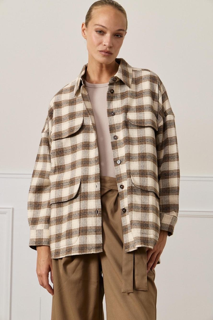 Kurtka Koszulowa Oversize