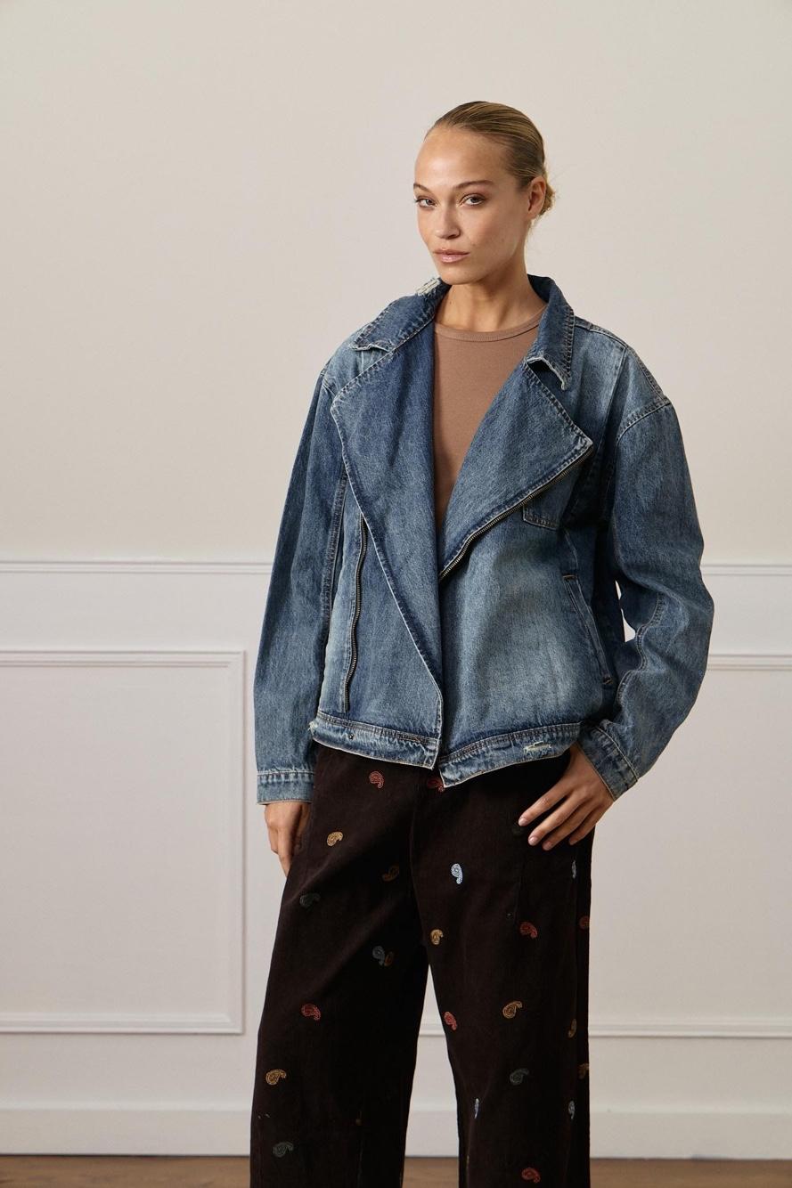 Kurtka Oversize z Klapami