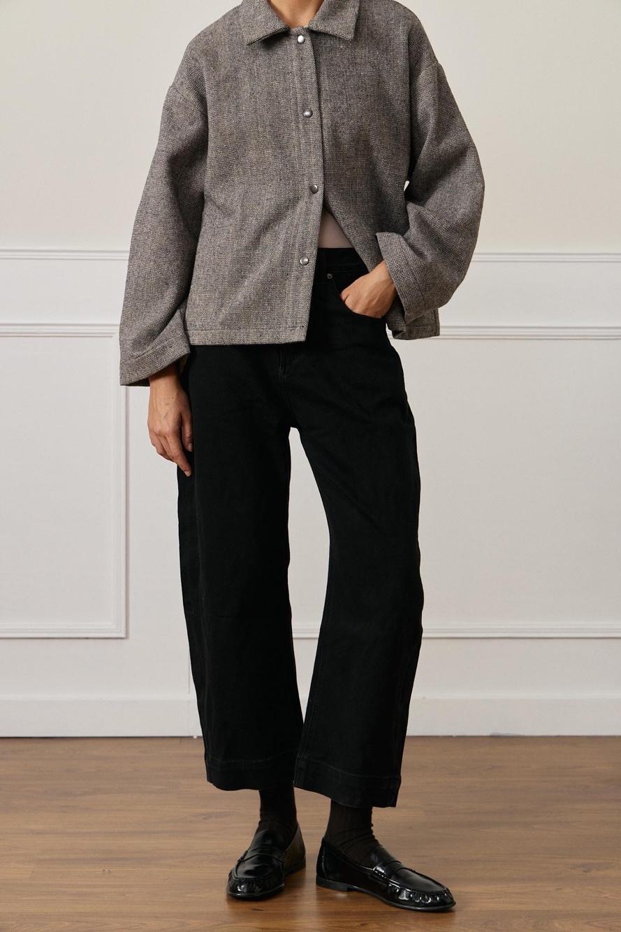 Spodnie High Waist Proste