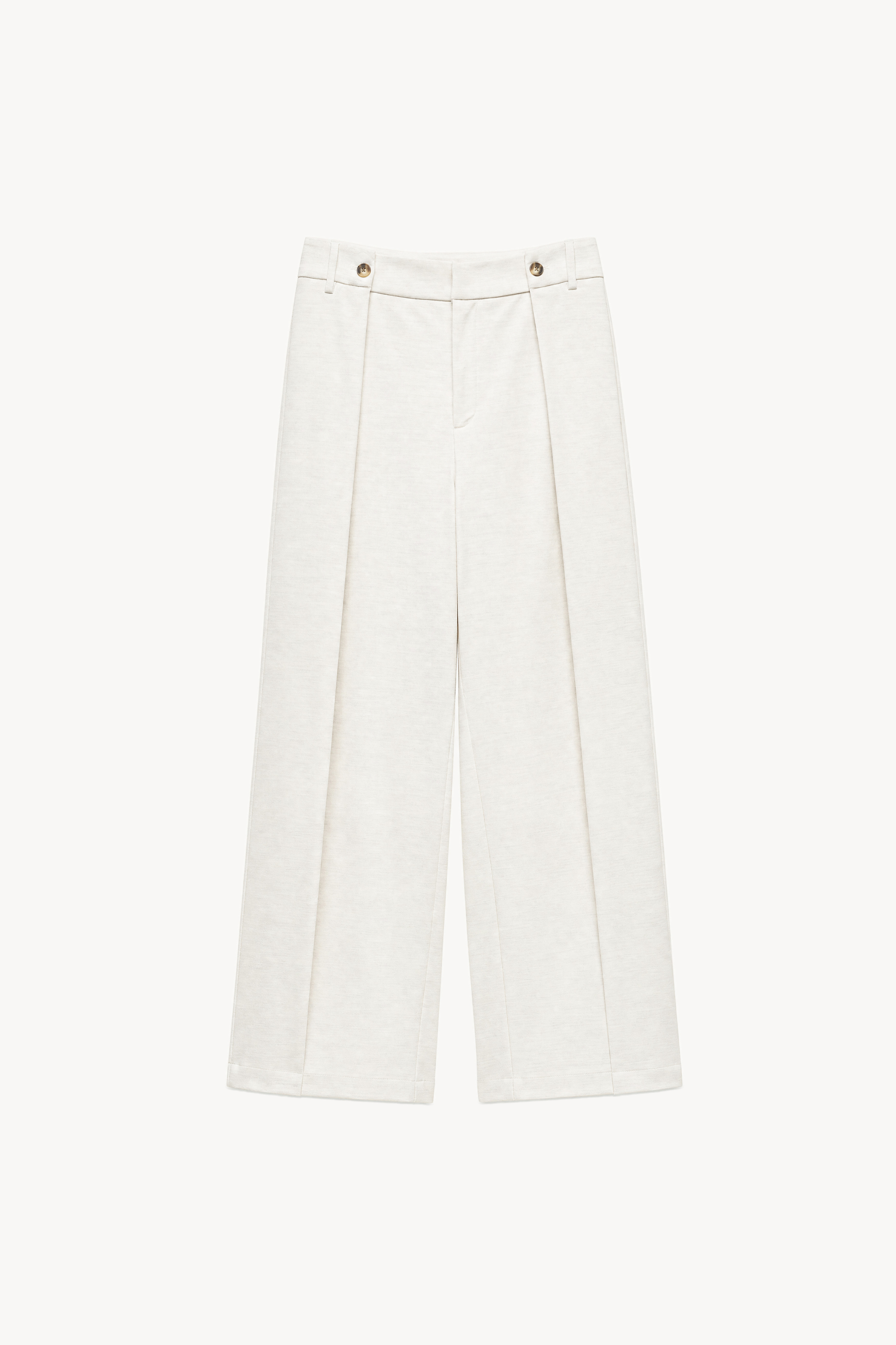 Spodnie Wide Leg z Plisami