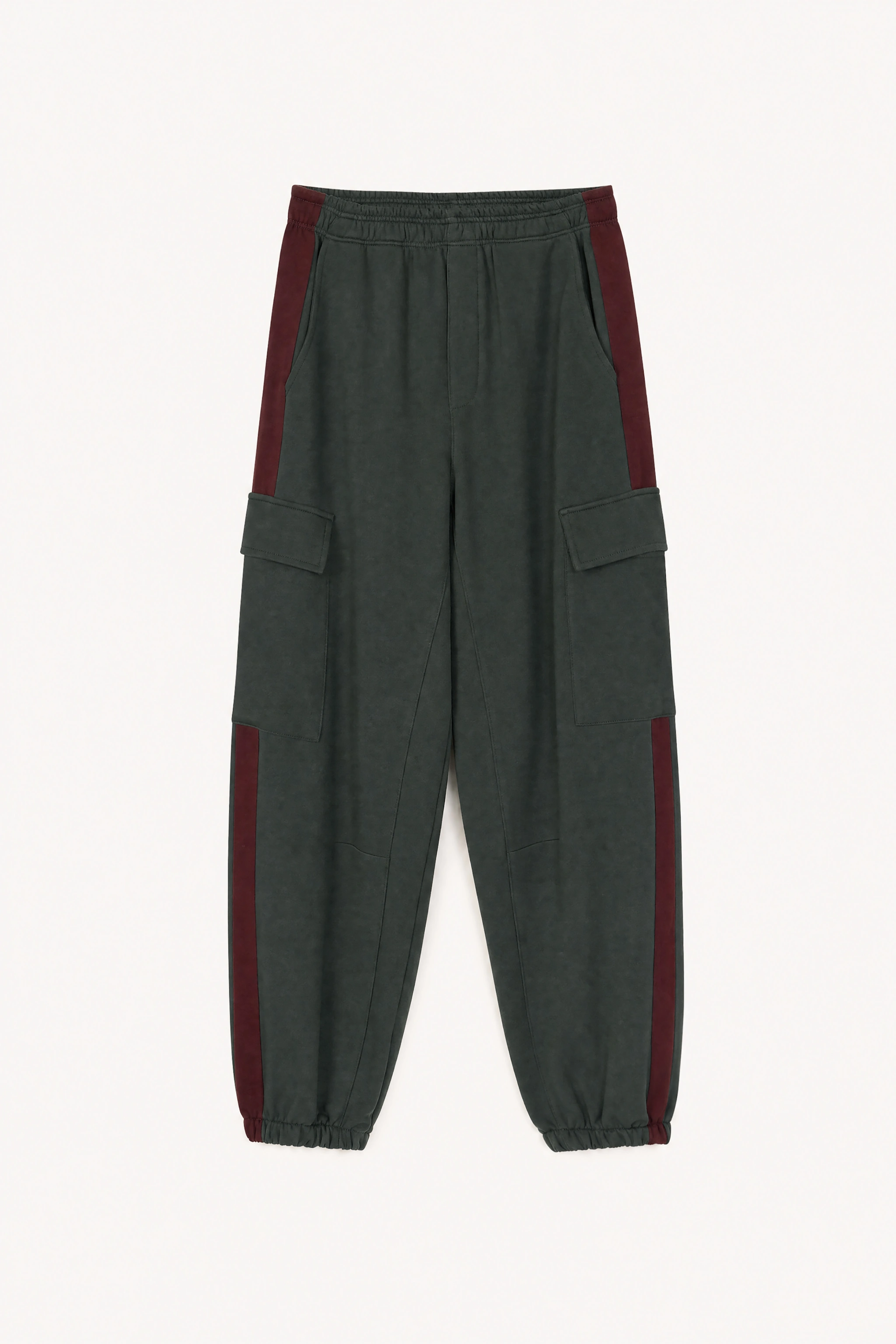 Spodnie Joggery Cargo z Lampasami