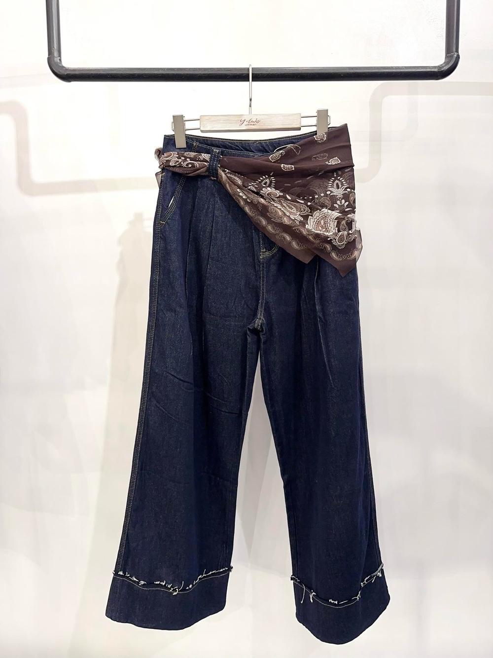 Spodnie Wide Leg z Plisami